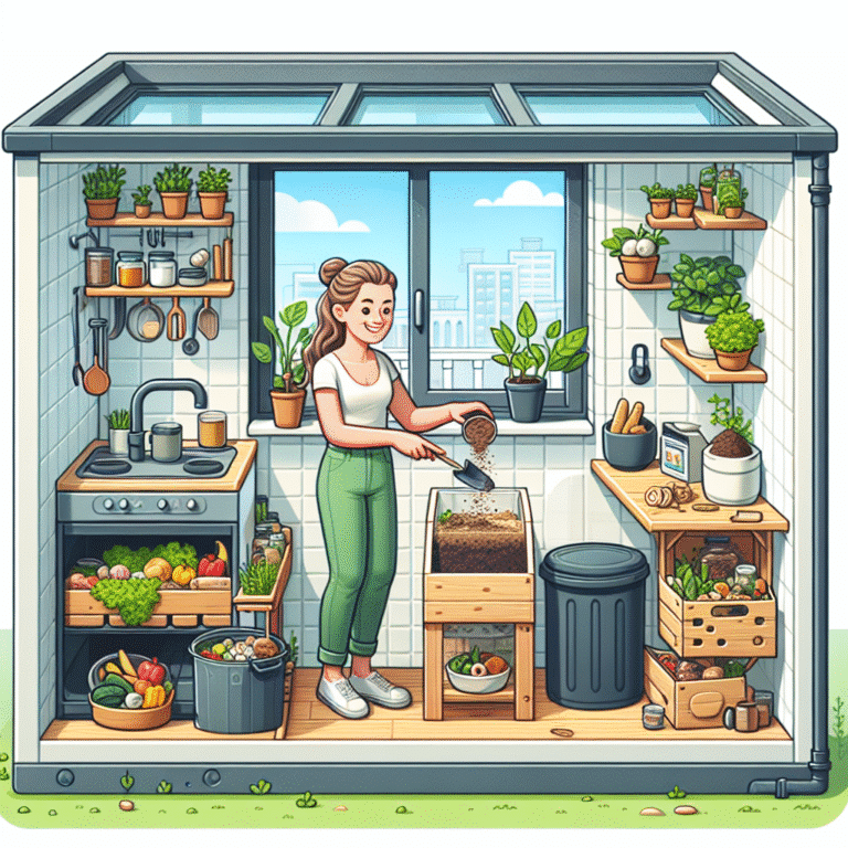 best practices for composting in tiny apartments
