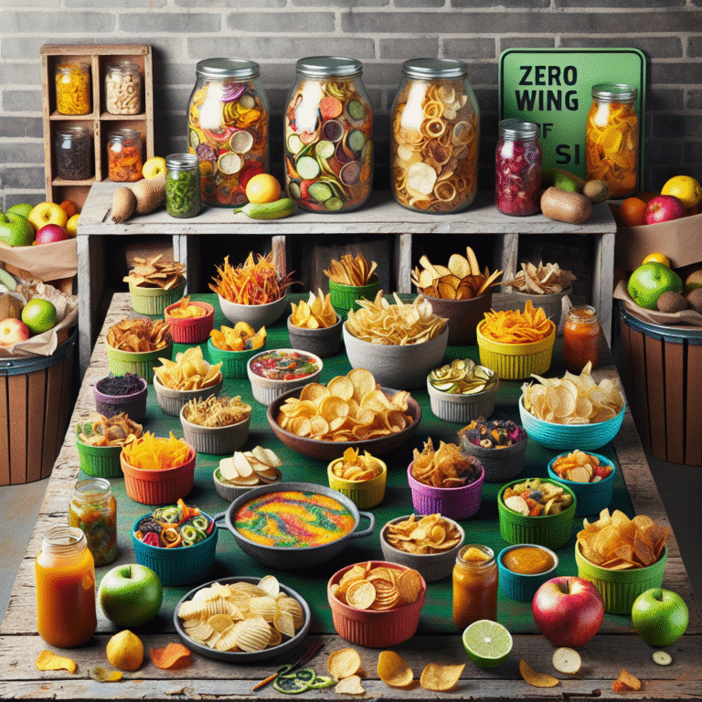 Zero-Waste Snack Ideas: Creative Recipes with Food Scraps