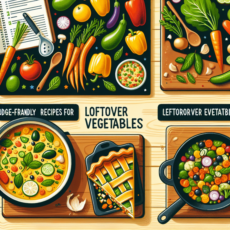 Budget-Friendly Recipes for Leftover Vegetables