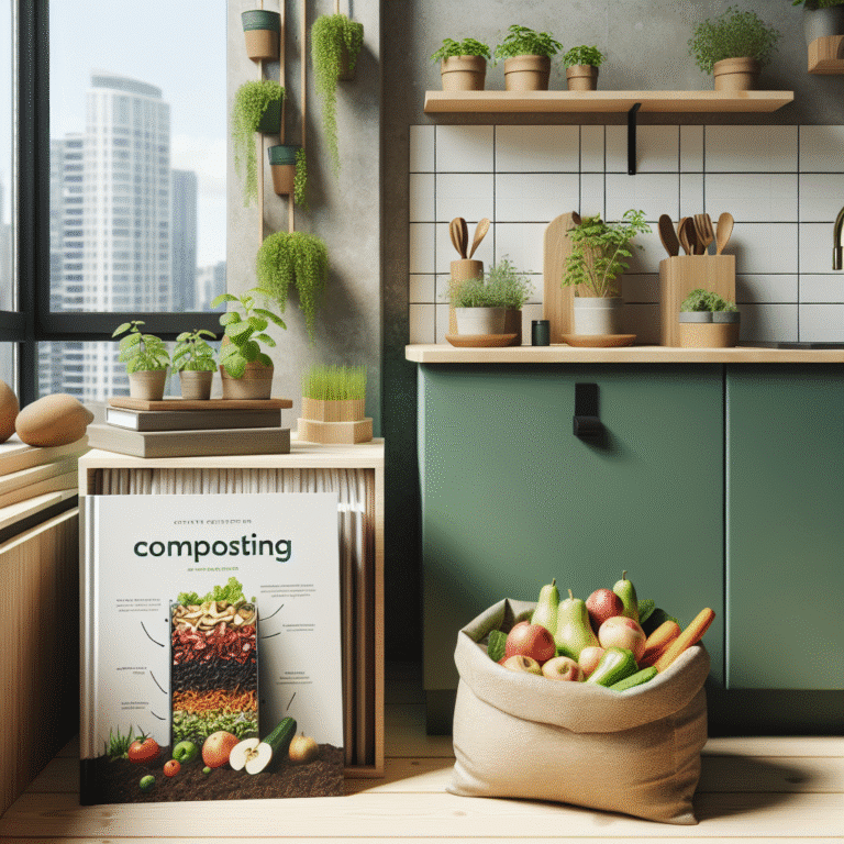 best practices for composting in tiny apartments
