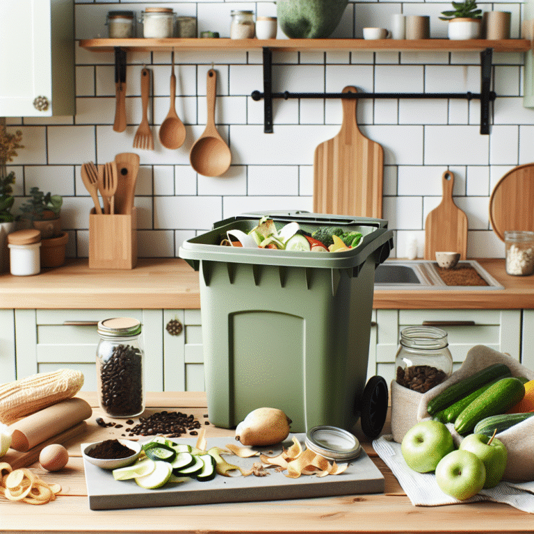 reducing kitchen waste: an easy composting guide