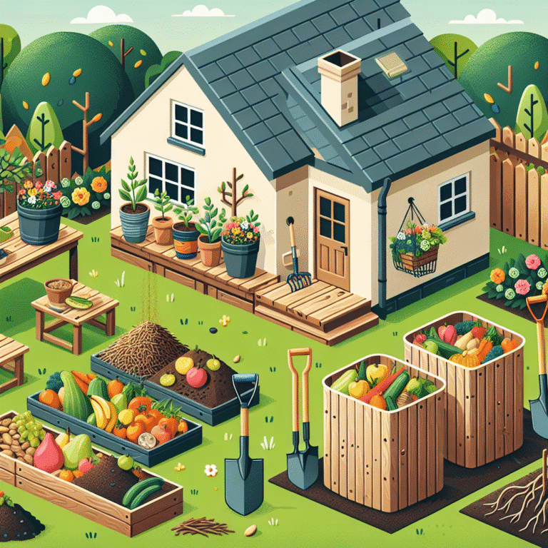 how to set up your first home composting system