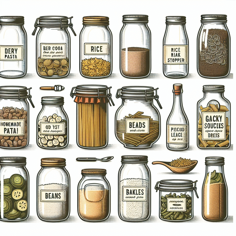 creative ways to repurpose glass jars for food storage